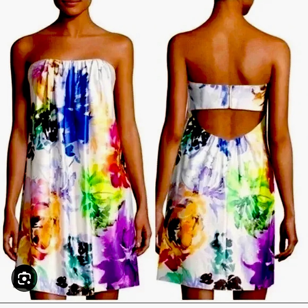 Nicole Miller Water🎨 Color  dress